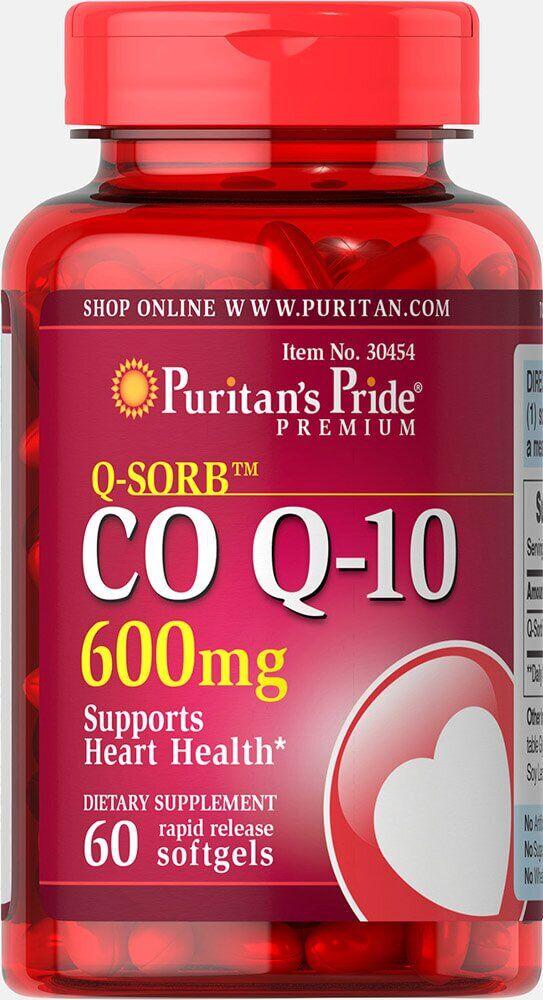 

Коэнзим Q-10 Q-SORB ™, Q-SORB™ CO Q-10, Puritan's Pride, 600 мг, 60 капсул