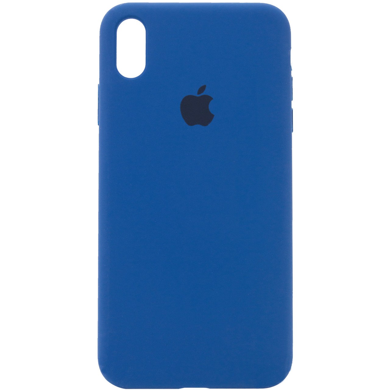 

Уценка Чехол Silicone Case Full Protective (AA) для Apple iPhone XR (6.1"), Царапина / синий / navy blue