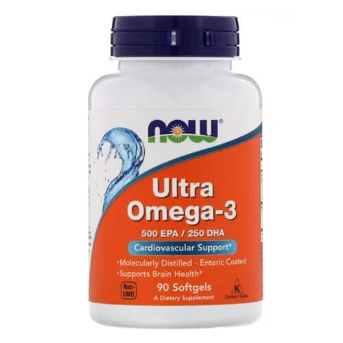 

NOW Foods Ultra Omega 3 90 жидких капсул