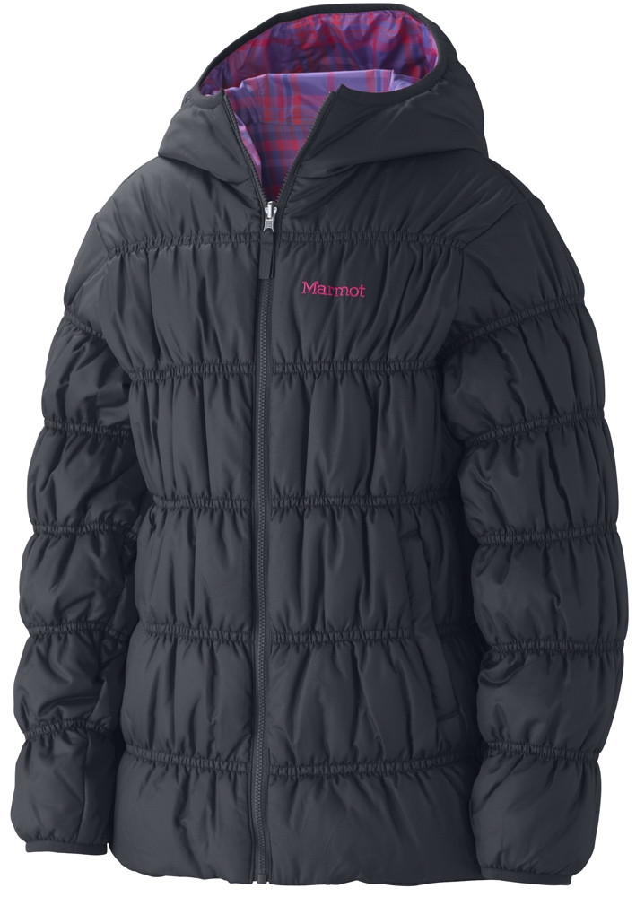 

Детский пуховик Marmot Girls Luna jacket, Черный