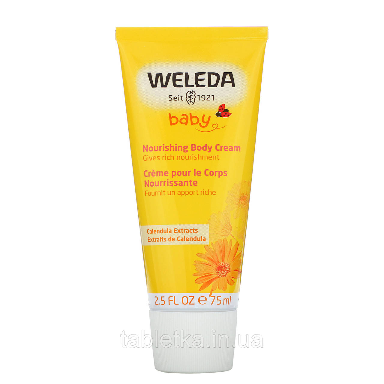 

Weleda, Baby, Nourishing Body Cream, Calendula Extracts, 2.5 fl oz (75 ml)