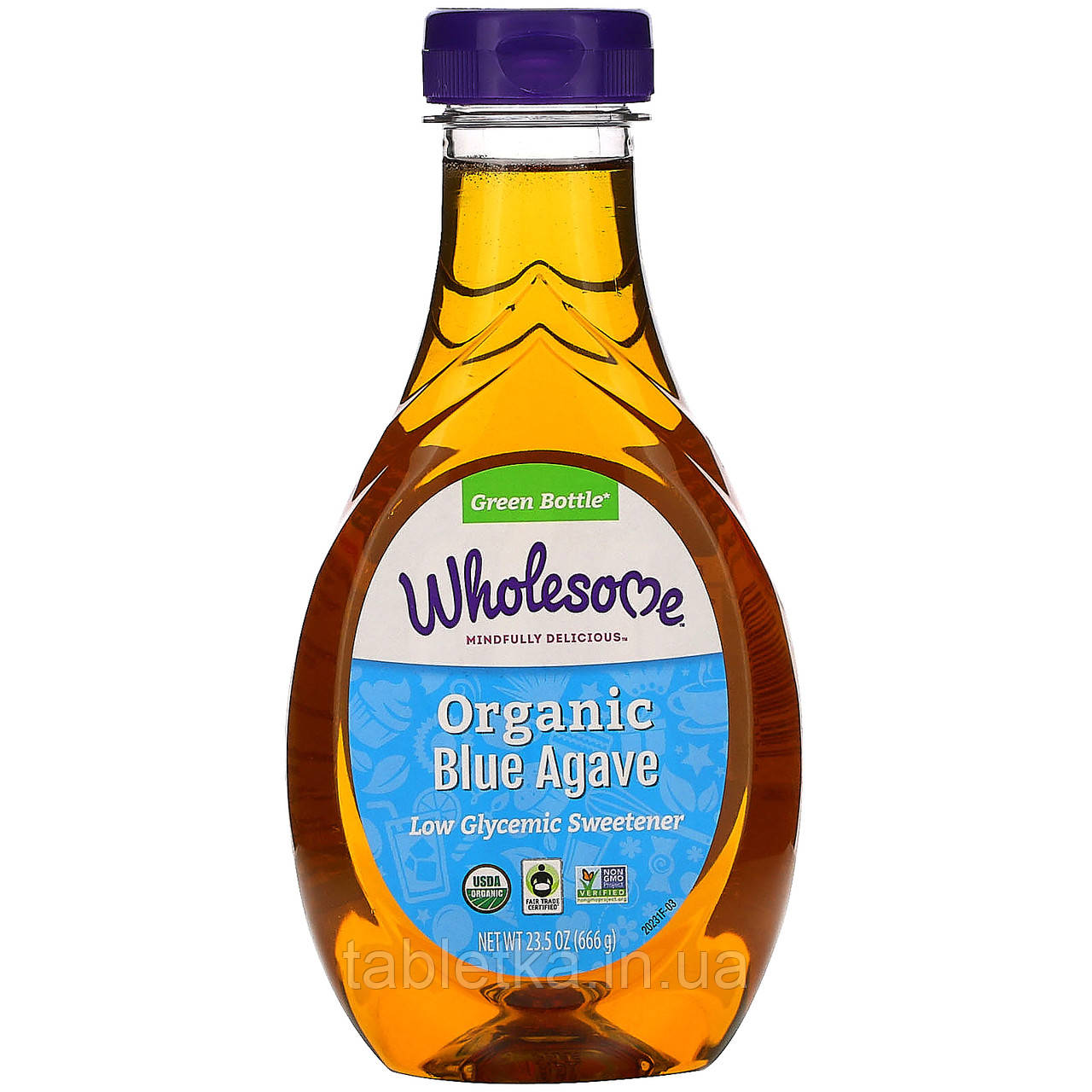 

Wholesome, Organic Blue Agave, 23.5 oz (666 g)