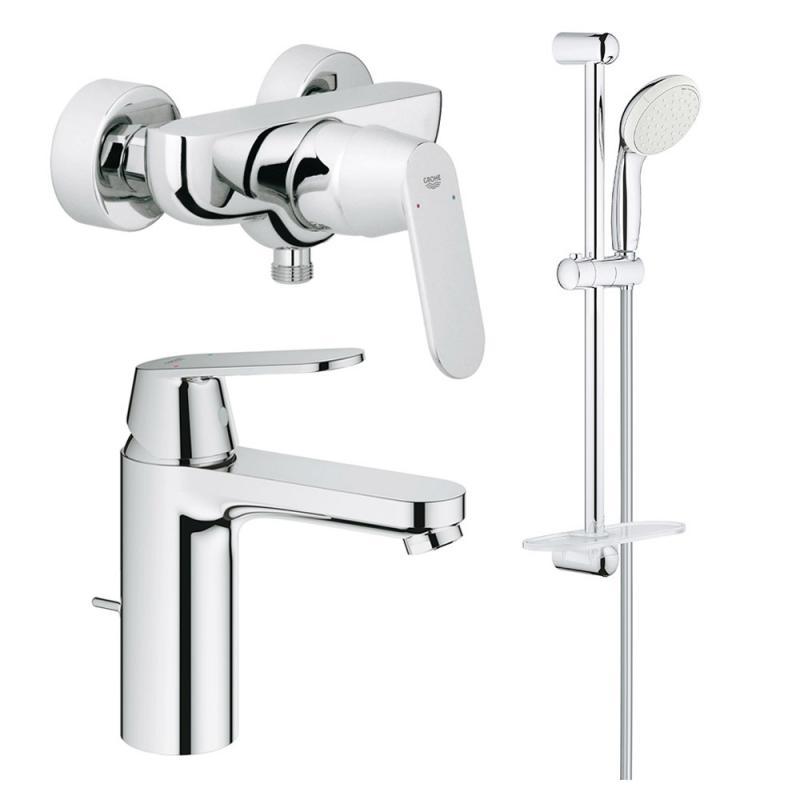 

Набор смесителей Grohe Eurosmart S-Size 126114M, Хром