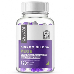 

Гинкго Билоба OstroVit Ginkgo Biloba 120 mg Vege (120 капсул.)