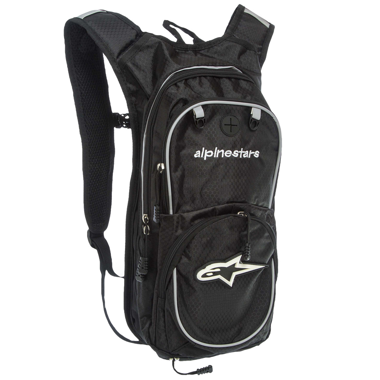 

Моторюкзак с питьевой системой Alpinestars MS-5122-AG (PL, р-р 49х16х8см, черный-серый