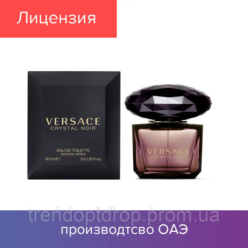 

90 ml Versace Crystal Noir. Eau de Parfum | Женская парфюмированная вода Версаче Кристал Ноар 90 мл