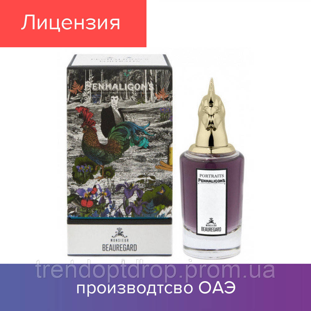 

75 ml Penhaligon`s Monsieur Beauregard. Eau de Parfum | Парфюм Пенгалигонс Монсье Бьюрегард 75 мл NEW