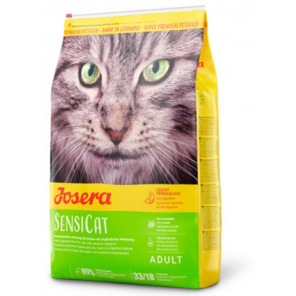 

Корм для кошек с чувствительным пищеварением Josera SensiCat 10 кг