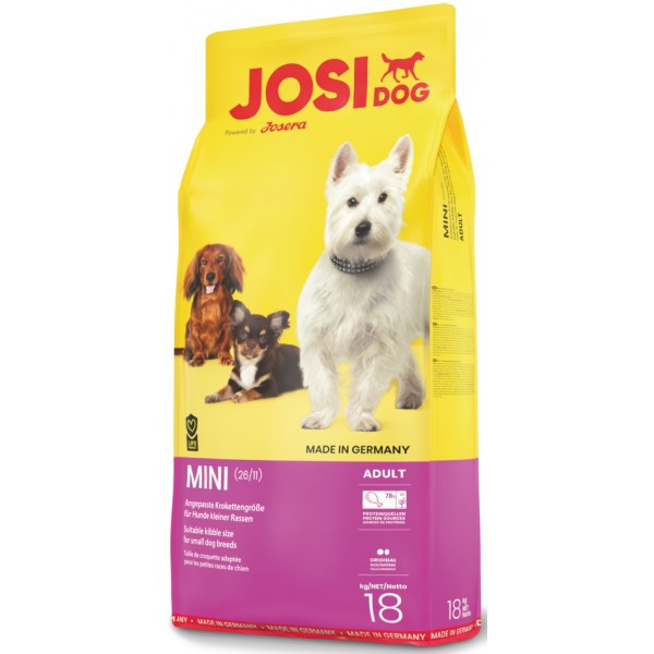 

Сухой корм для собак малых пород Josera JosiDog Mini (26/11) 5х900 гр