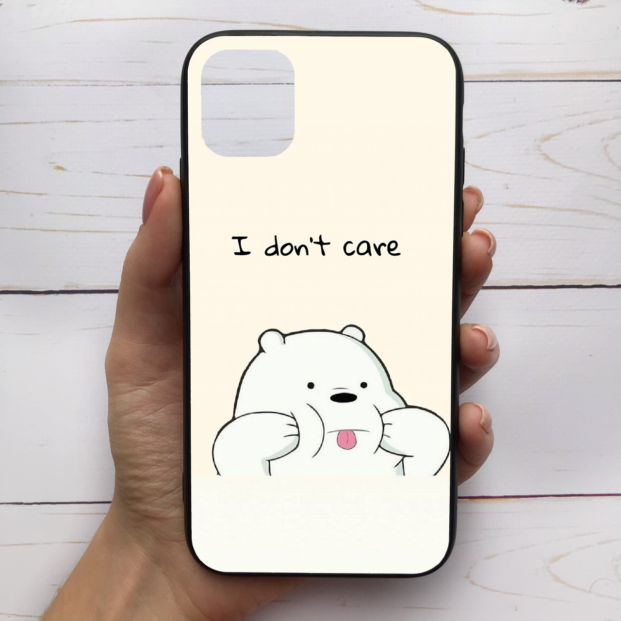 

Чехол Mood для iPhone 11 Pro с рисунком I dont care SKL68-286684, Разные цвета