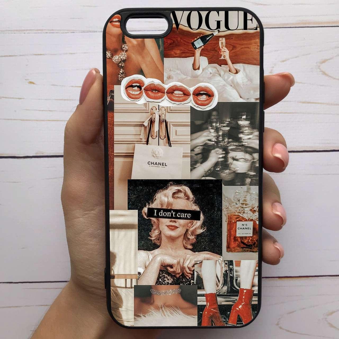 

Чехол Mood для iPhone 7/8 с рисунком Fashion коллаж SKL68-285711, Разные цвета