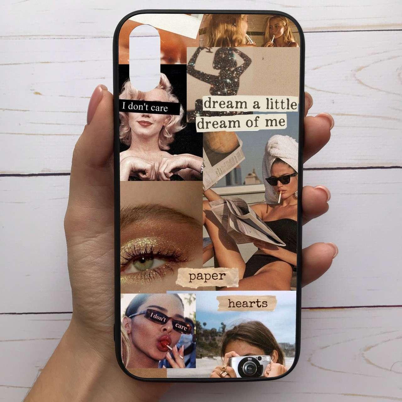 

Чехол Mood для iPhone Xs Max с рисунком I dont care SKL68-284657, Разные цвета