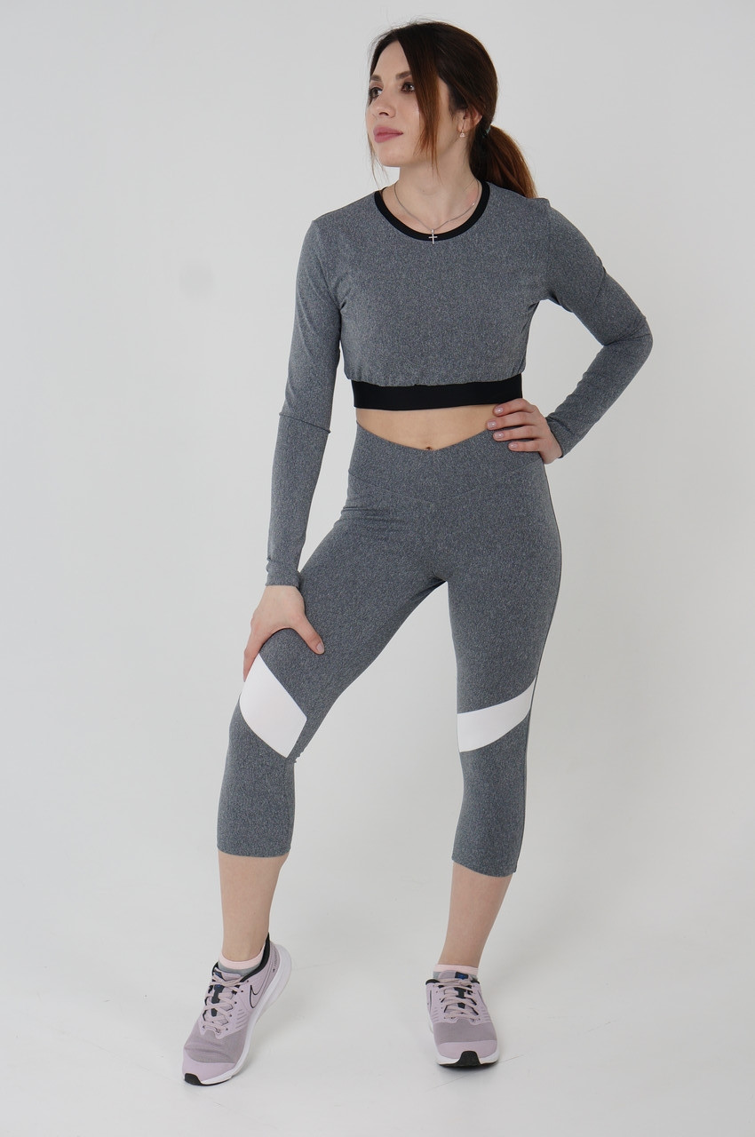 

Леггинсы Easy Smog XS, Серый;фиолетовый