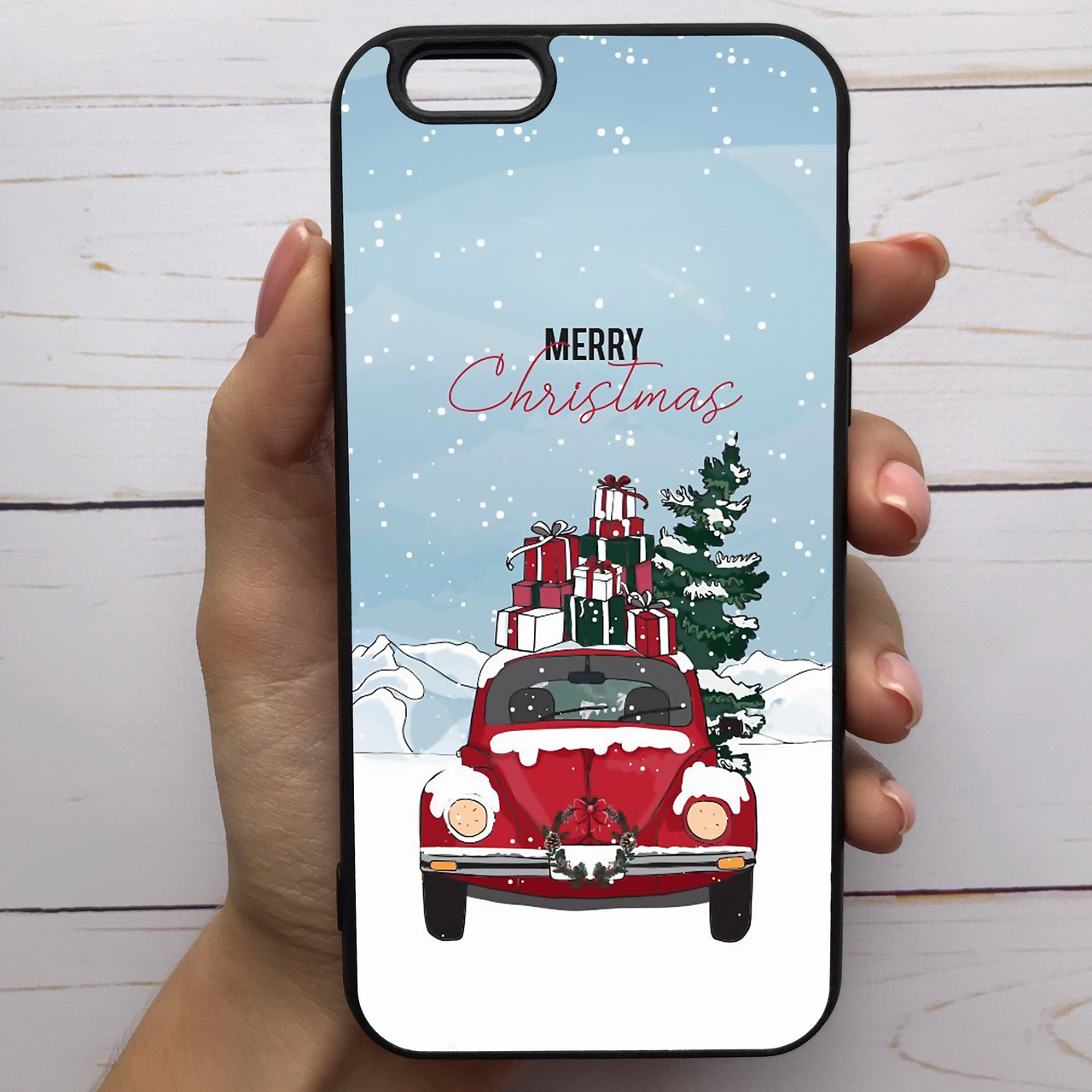 

Чехол Mood для iPhone 6 Plus/6s Plus с рисунком Merry Christmas SKL68-288847, Разные цвета