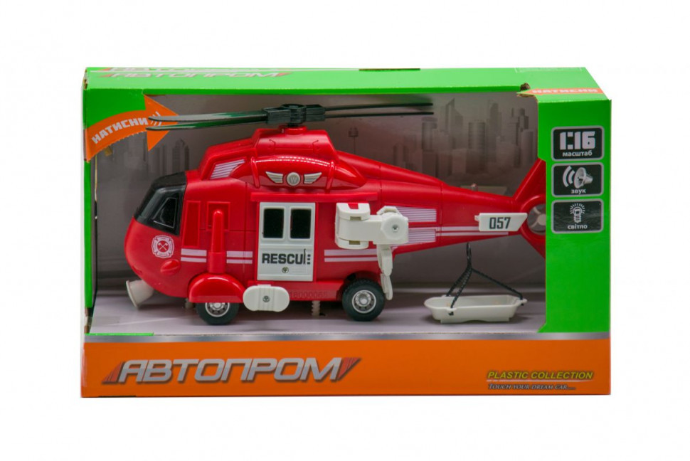 

Игрушка Вертолет 7674 со звуковыми эффектами (Red