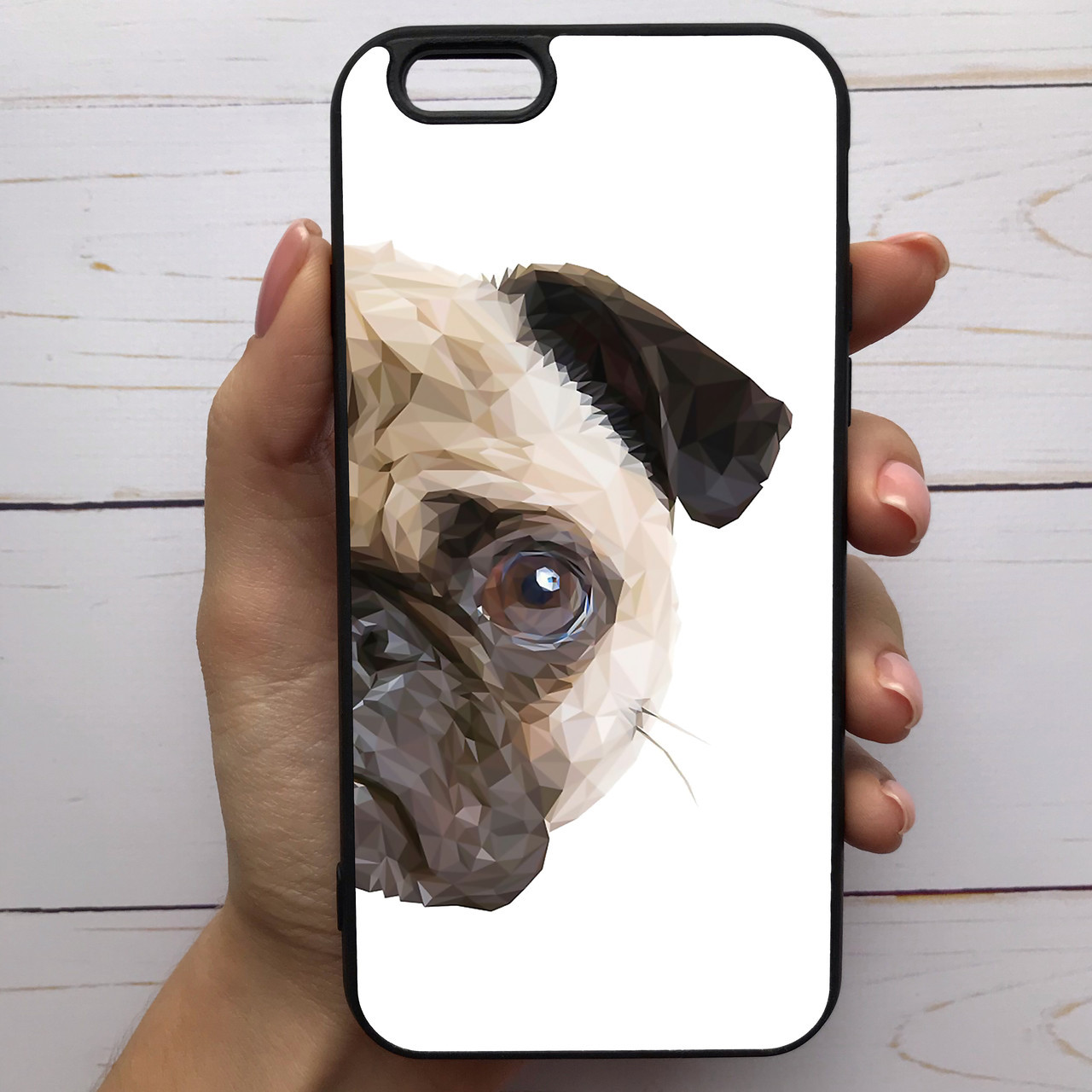 

Чехол Mood для iPhone 6 Plus/6s Plus с рисунком Мопс SKL68-285613, Разные цвета