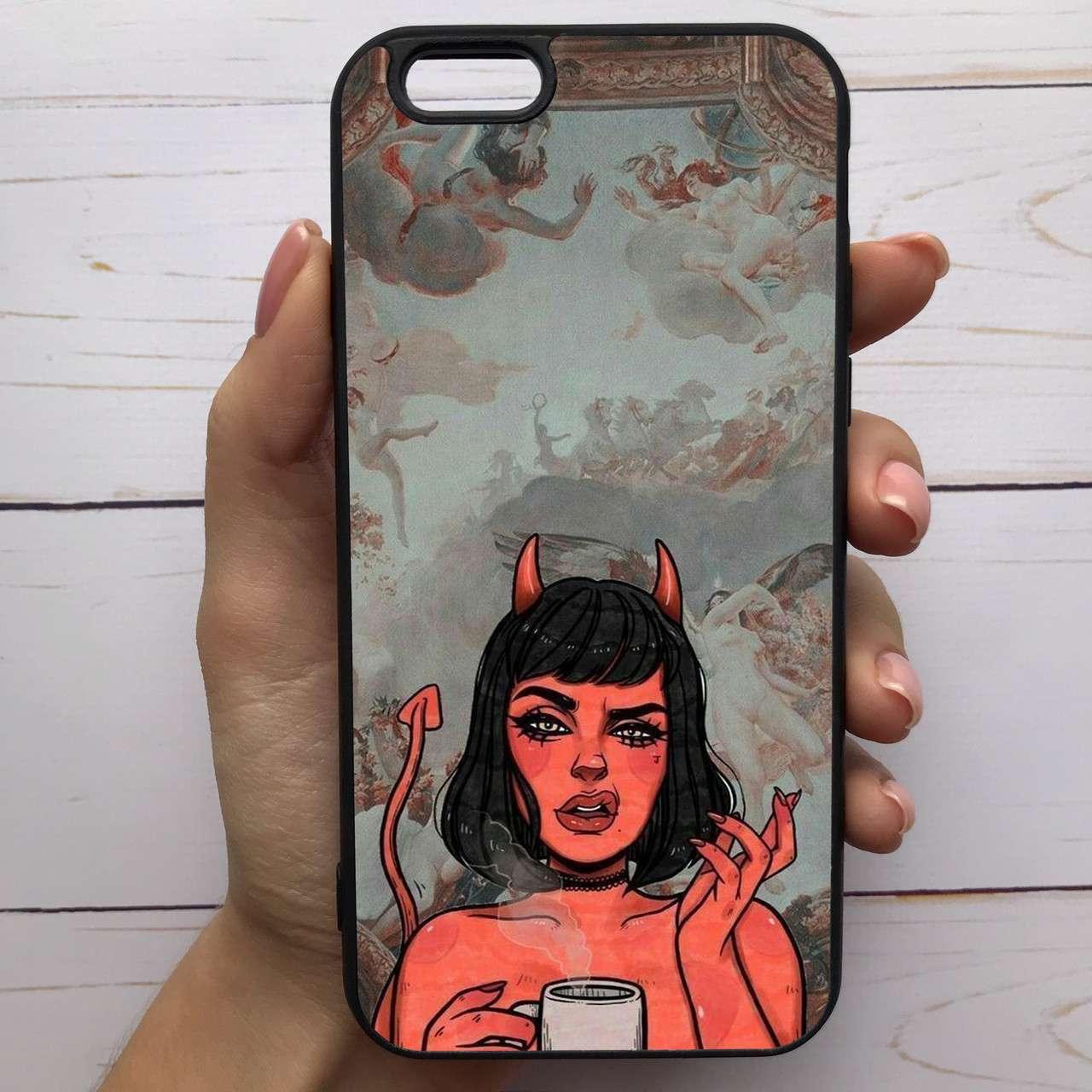 

Чехол Mood для iPhone 6/6s с рисунком Демоница SKL68-284353, Разные цвета