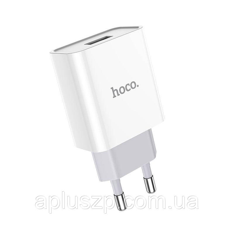 

Сетевое ЗУ HOCO C81A Asombroso (5V/2.1A/1 USB) White, Белый