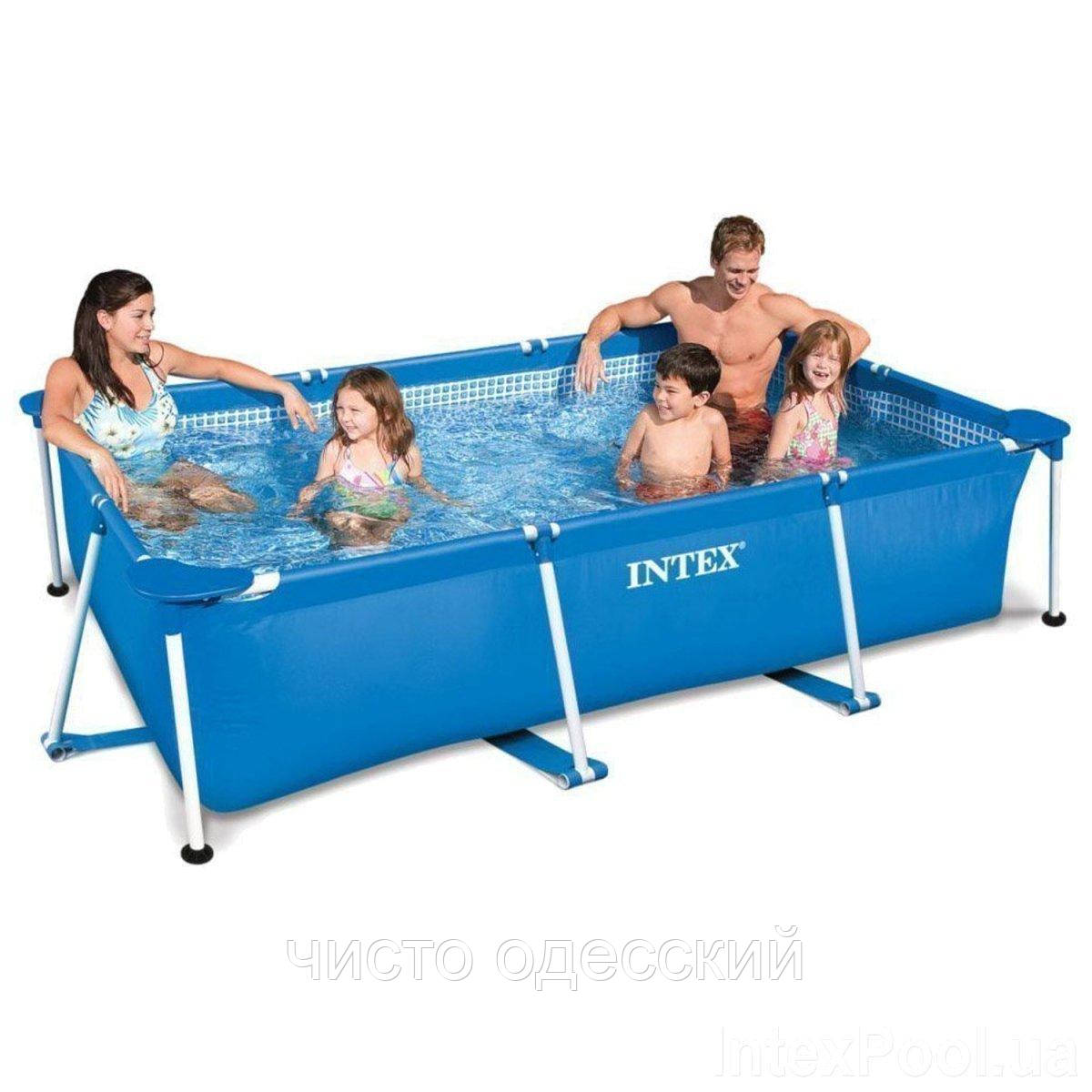 

Каркасный бассейн Intex 28272 - 2, 300 х 200 х 75 см (тент, подстилка)