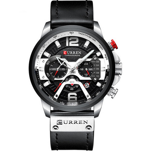 

Curren 8329 Black-Silver