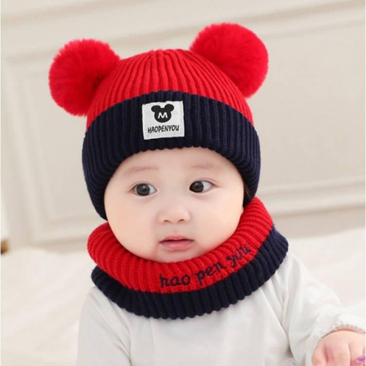 

Комплект шапка+хомут Haopenyou 4908