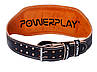 Пояс для важкої атлетики PowerPlay 5086 Чорно-Коричневий M, фото 5