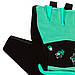 Фітнес рукавички PowerPlay 3492 жіночі Чорно-М'ясного ятні M, фото 6