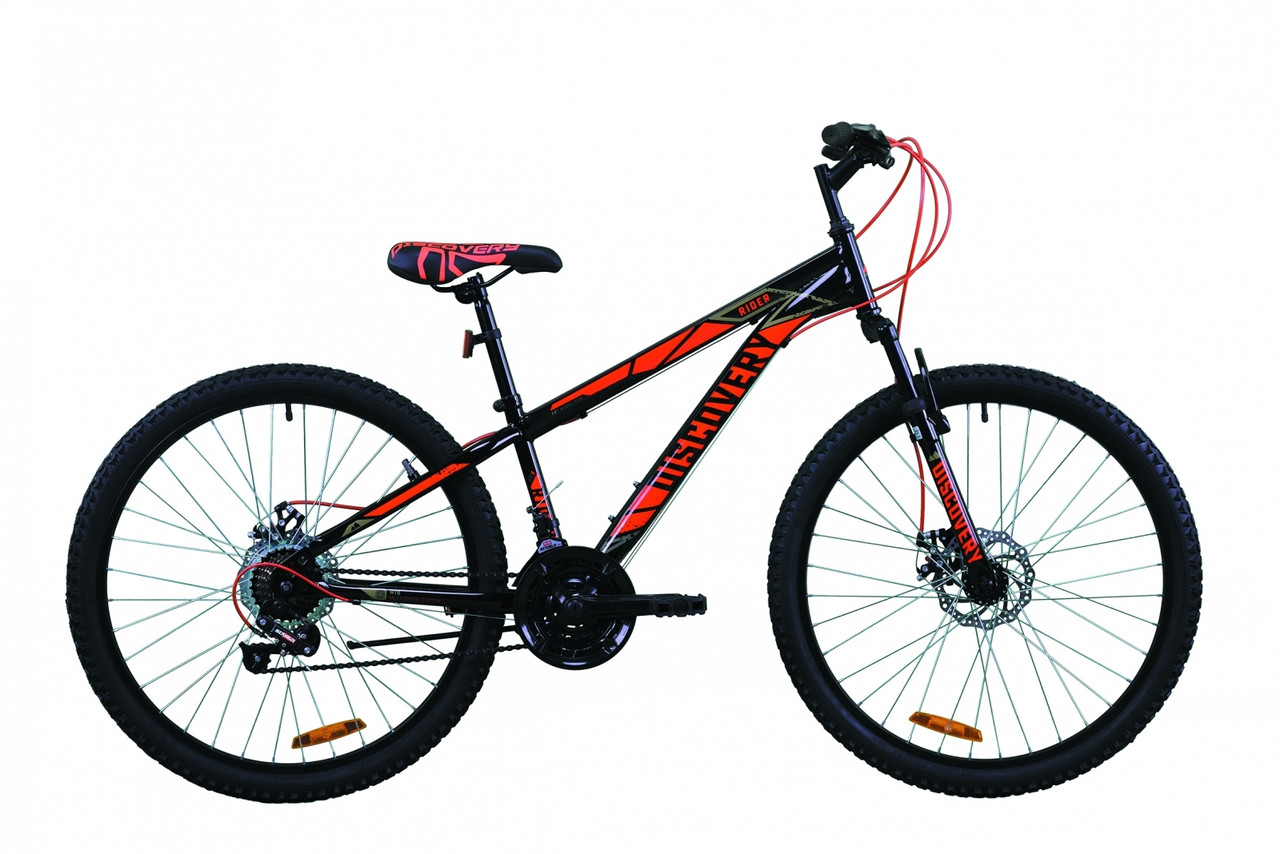 

Велосипед 26" Discovery RIDER DD 2020 (черно-красный)