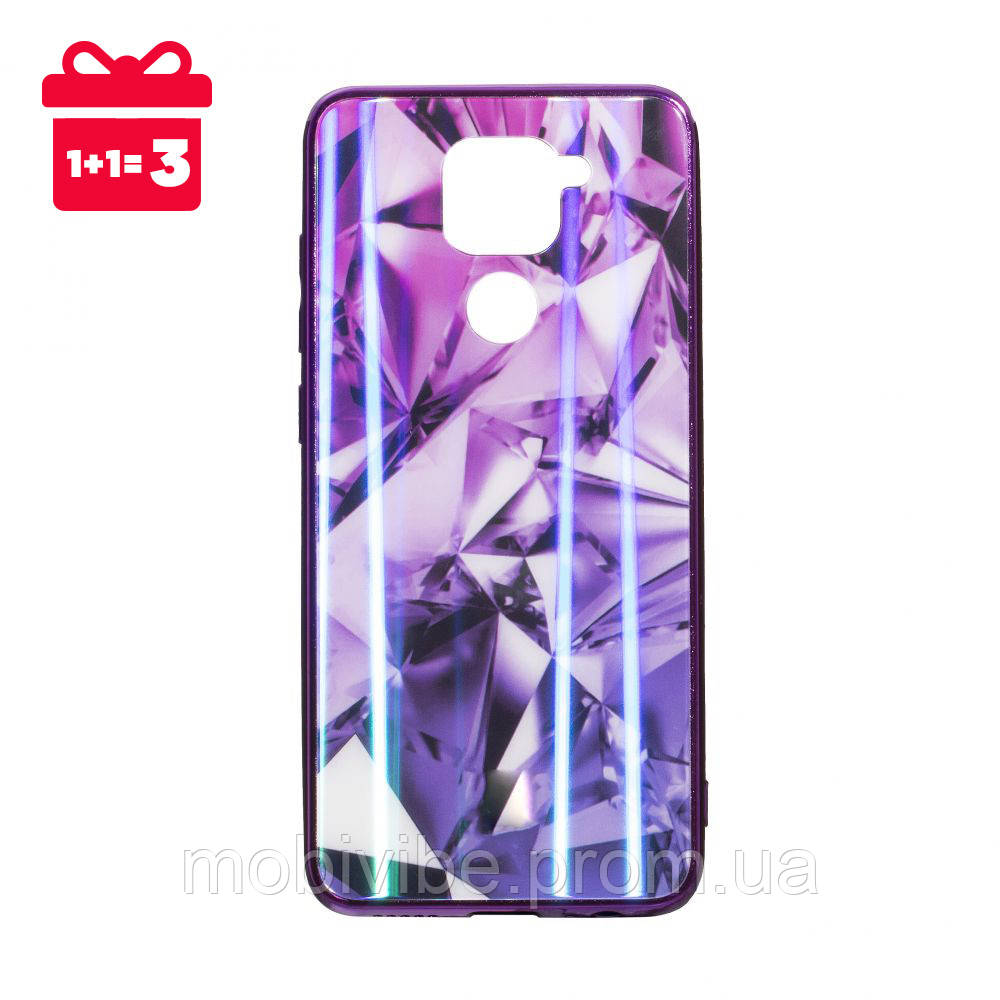 

Чехол Glass TPU Prism для Samsung A71 2020 Синий 2020000139447