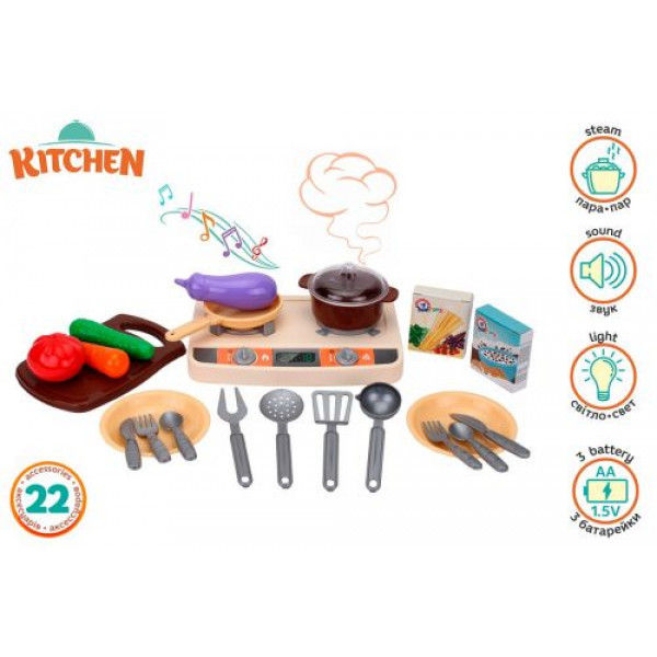 

Кухня "Kitchen Set", 22 детали 5620, Разноцвет