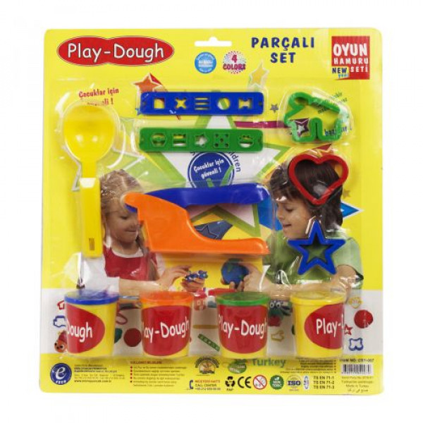 

Набор массы для лепки (с игрушками) E ERN-007, Разноцветный