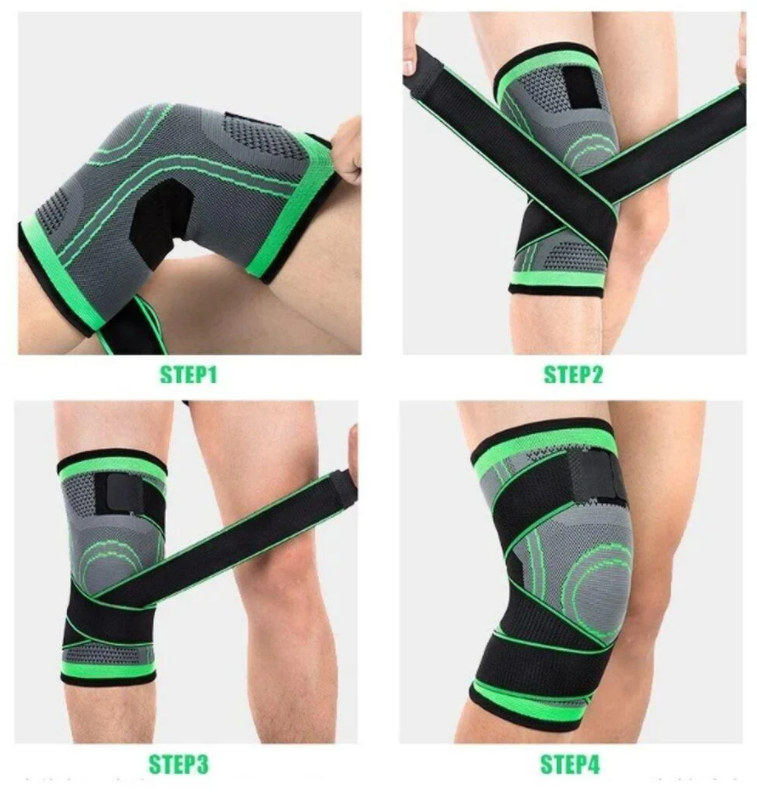 

Бандаж коленного сустава Knee Support | Наколенник эластичный с фиксирующим ремнем