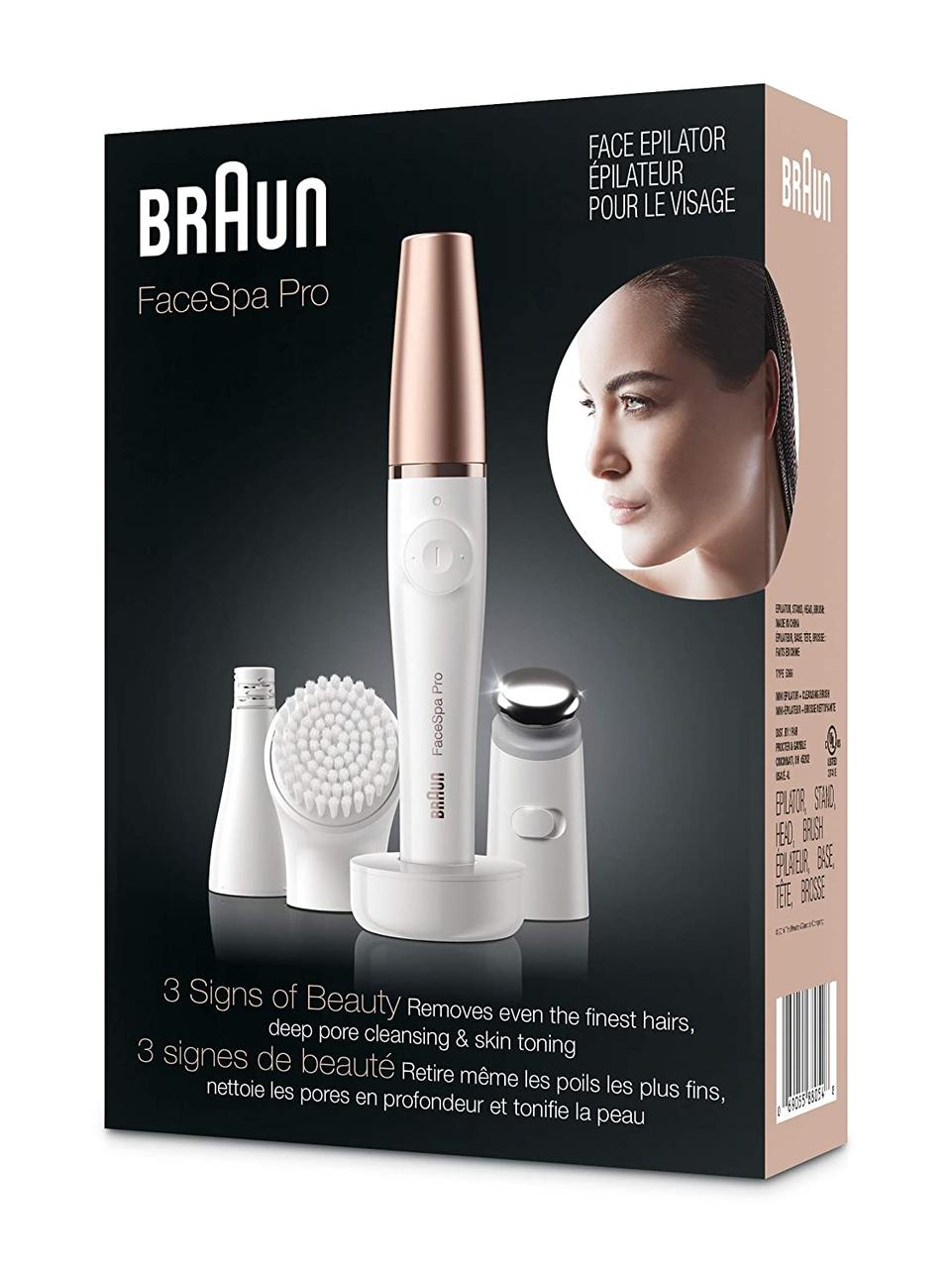 

Прилад для очищення обличчя Braun FaceSpa Pro 911