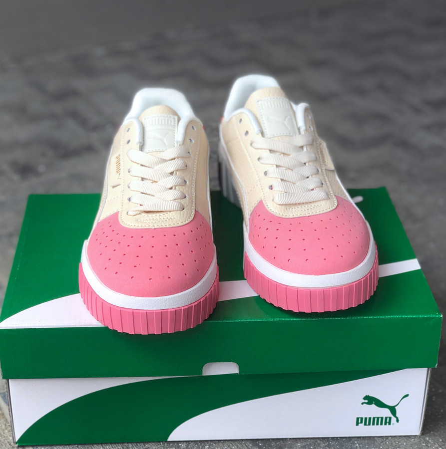 

Женские кроссовки Puma Cali Cream Pink (36) пума кали / размер 39, Белый