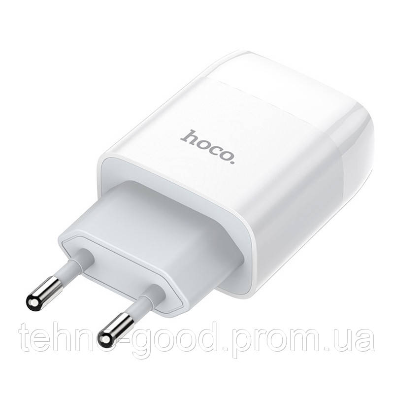 

Зарядное устройство USB адаптер Hoco C73A 2.4A original Белый