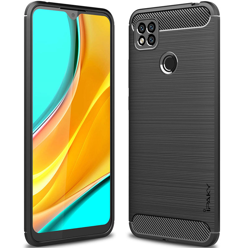 

TPU чехол iPaky Slim Series для Xiaomi Redmi 9C, Черный