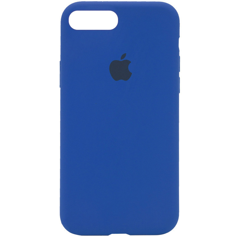 

Чехол Silicone Case Full Protective (AA) для Apple iPhone 7 plus / 8 plus (5.5"), Синий / royal blue