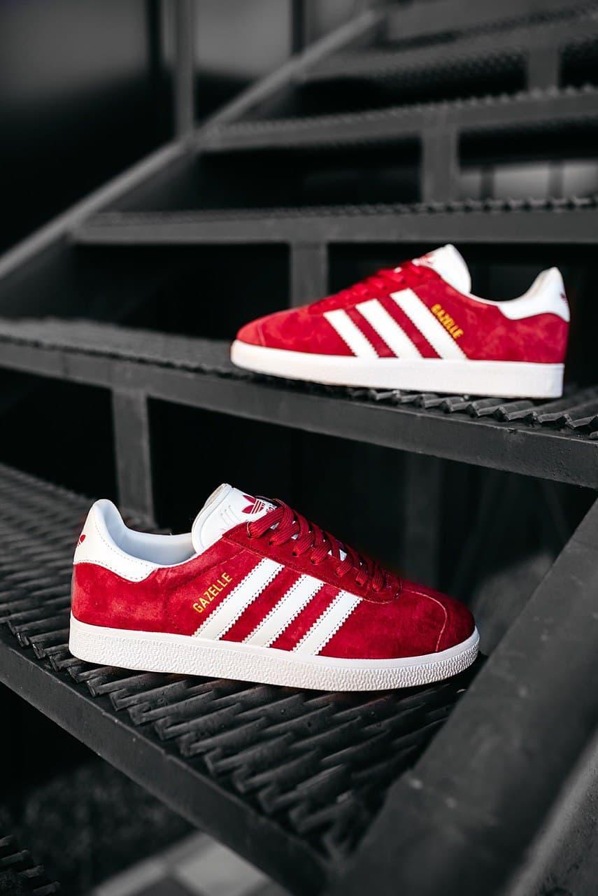 

Женские кроссовки Adidas Gazelle Bordo, Адидас Газели 37