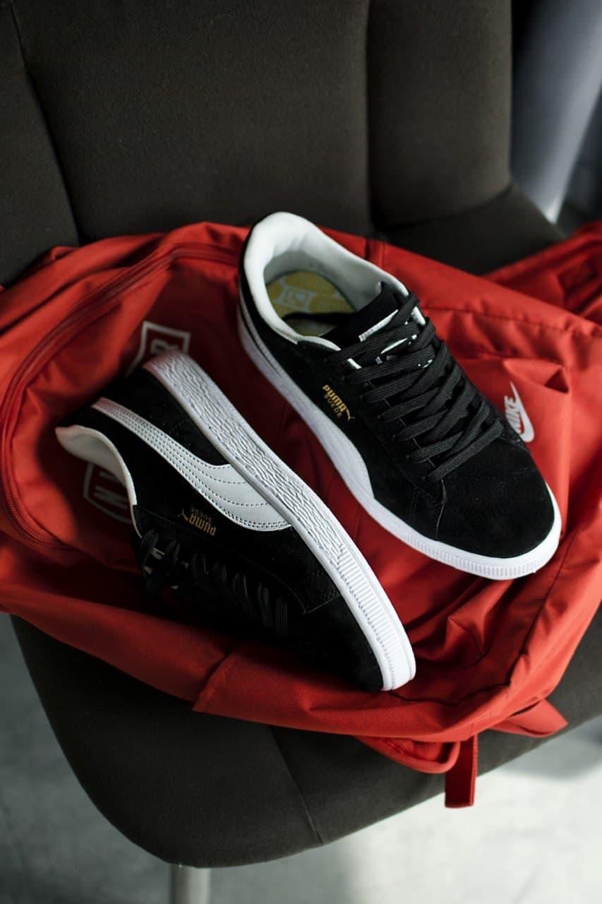 

Кроссовки Puma Suede Black/White, Пума Сьюд 44