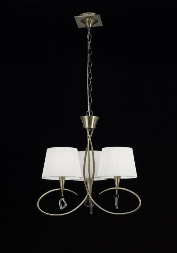 

Люстра Mantra 1620 Mara Antique Brass