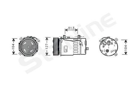 

Компрессоры кондиционеров VW TRANSPORTER IV автобус 1990-2006 г.