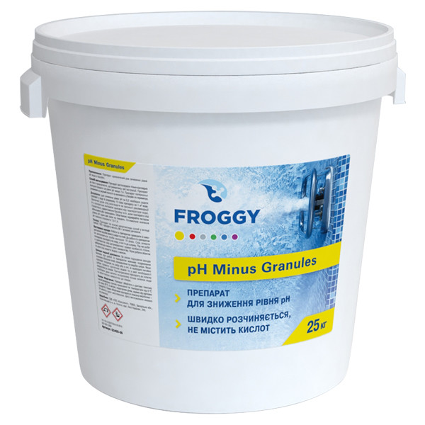 

Регулятор Froggy рН-Minus Granules 25 кг ps0103013, КОД: 1617093