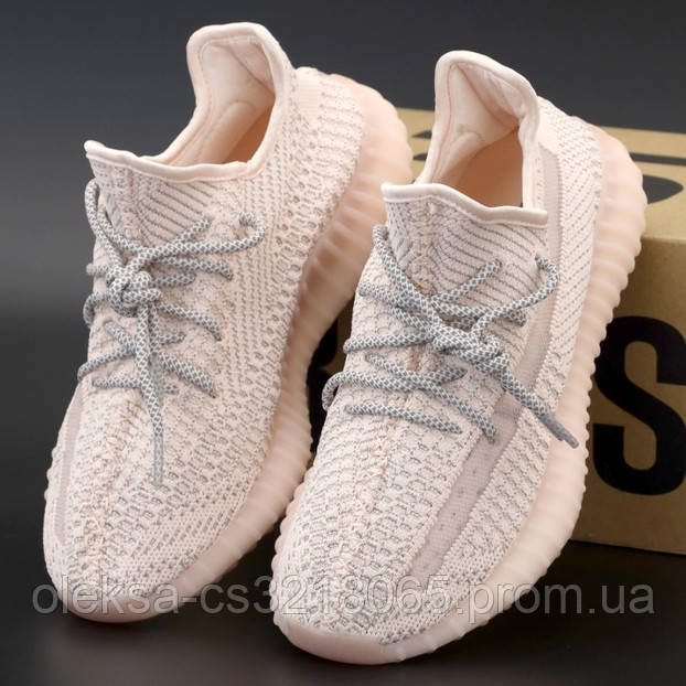 

Женские кроссовки в стиле Adidas Yeezy 350 BOOST, бежевый, рефлектив, Вьетнам 37