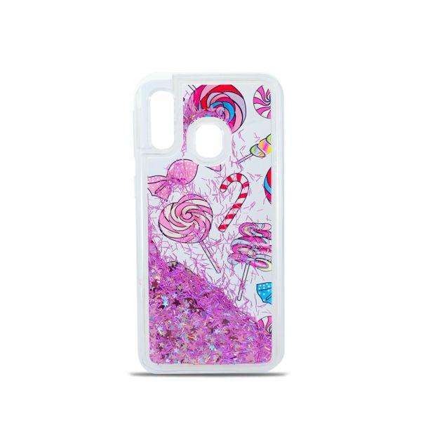 

Чехол MiaMI Liquid Case for Samsung A405 (A40-2019) Candies #6, Разноцветный