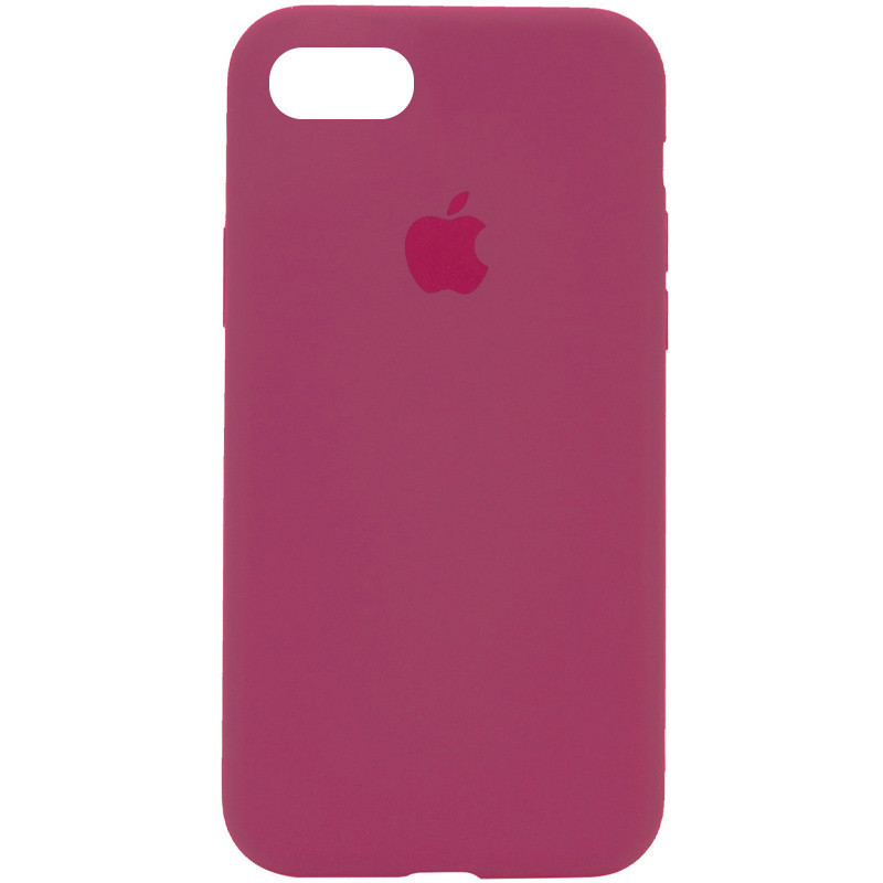 

Чехол Silicone Case Full Protective (AA) для Apple iPhone 7 / 8 / SE (2020) (4.7"), Красный / rose red