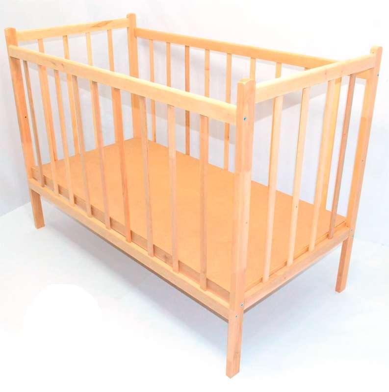 

Кроватка деревянная Penny 125x64x97 см Бежевый