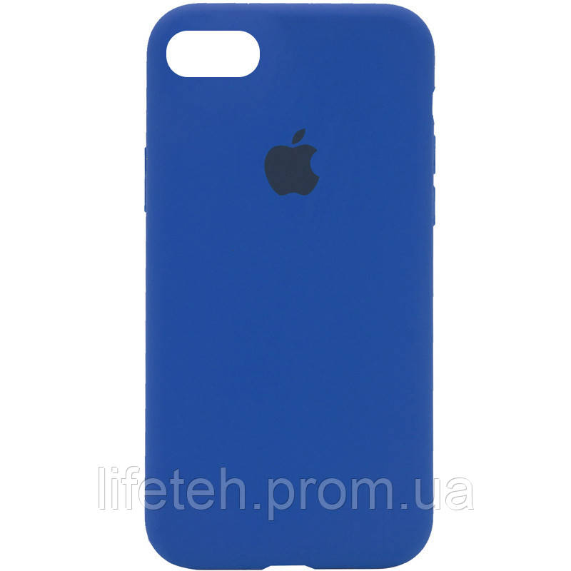 

Чехол Silicone Case Full Protective (AA) для Apple iPhone 7 / 8 / SE (2020) (4.7"), Синий / royal blue