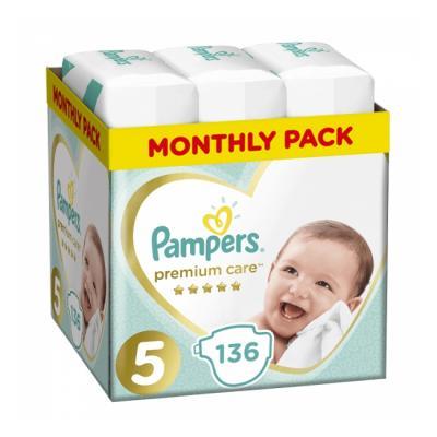 

Подгузник Pampers Premium Care Junior Размер 5 (11-16 кг), 136 шт (8001090959690