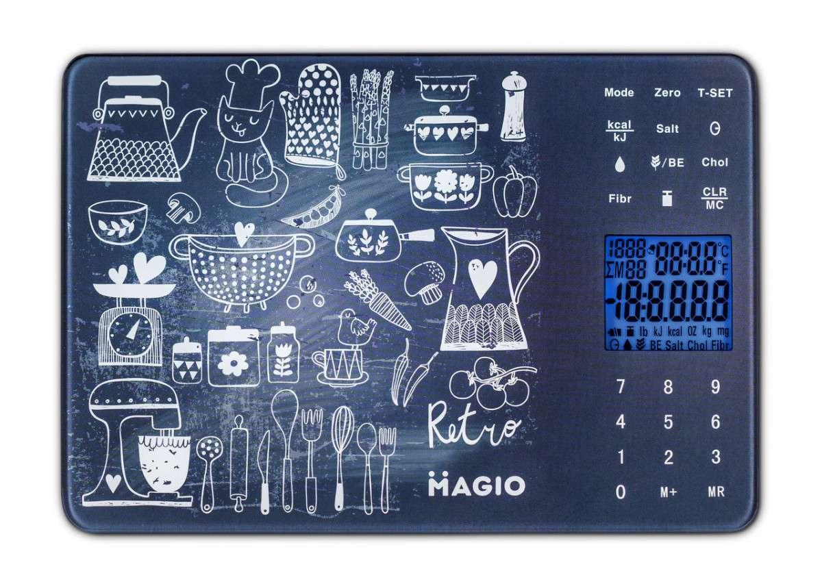 

Весы кухонные MAGIO MG-692 5 кг/электр./ стекло