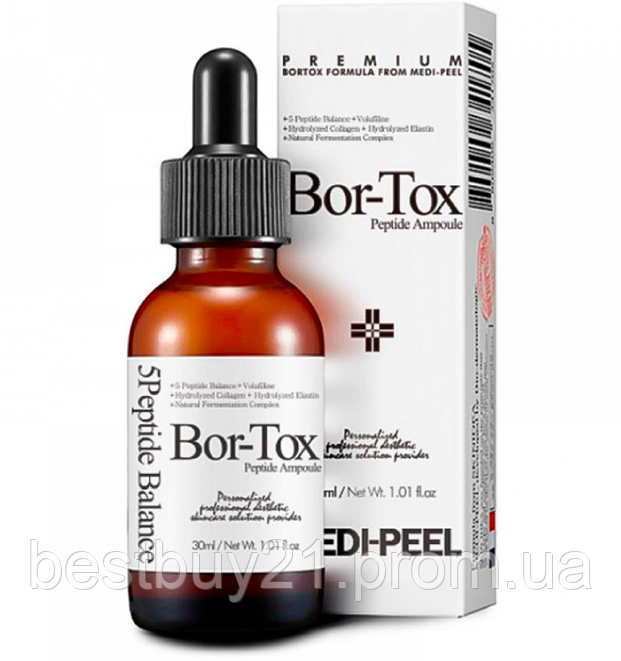 

Сыворотка против морщин с пептидным комплексом Medi-Peel Bor-Tox Peptide Ampoule, 30мл